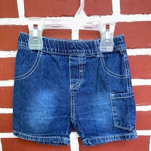 Gagou Tagou | jean shorts with elastic waist | size 24m